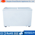 138L/226L/286L/298/378/538L Curved Glass Door Ice Cream Chest Freezer